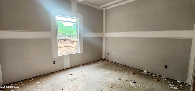 view of empty room