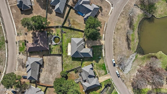 drone / aerial view featuring a residential view