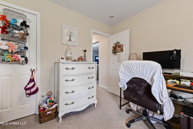 2301 Paula Cir, Ocean Springs, MS 39564 - home office featuring light carpet