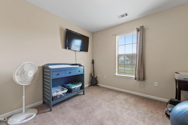 2301 Paula Cir, Ocean Springs, MS 39564 - living area with baseboards and carpet
