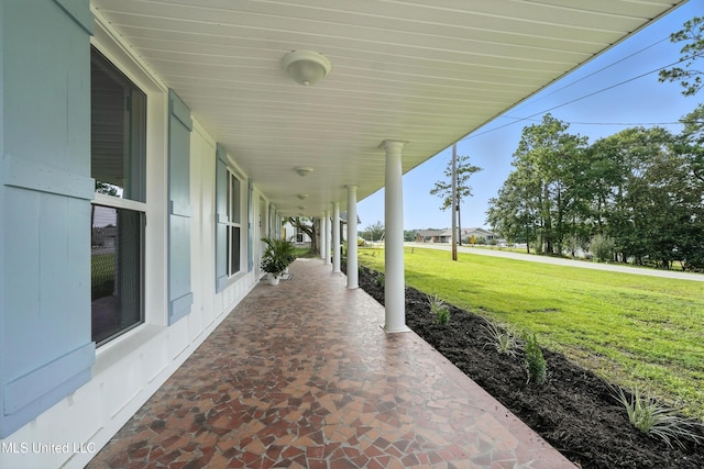 611 E E Lakeshore Dr, Carriere, MS 39426 - view of patio / terrace