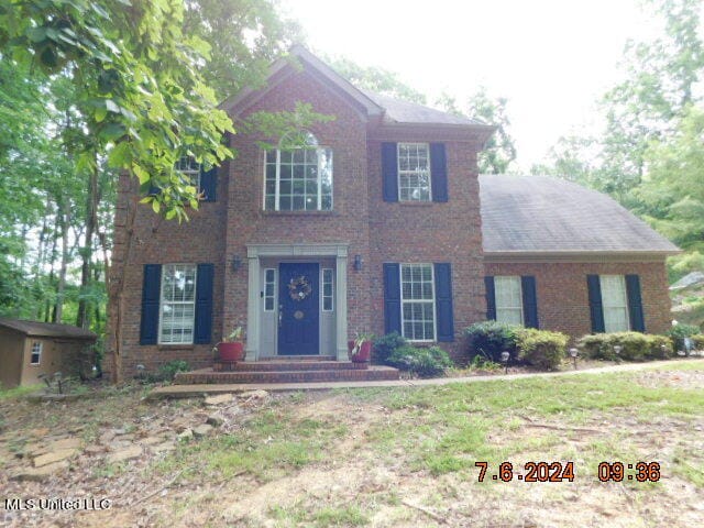 view of colonial-style house