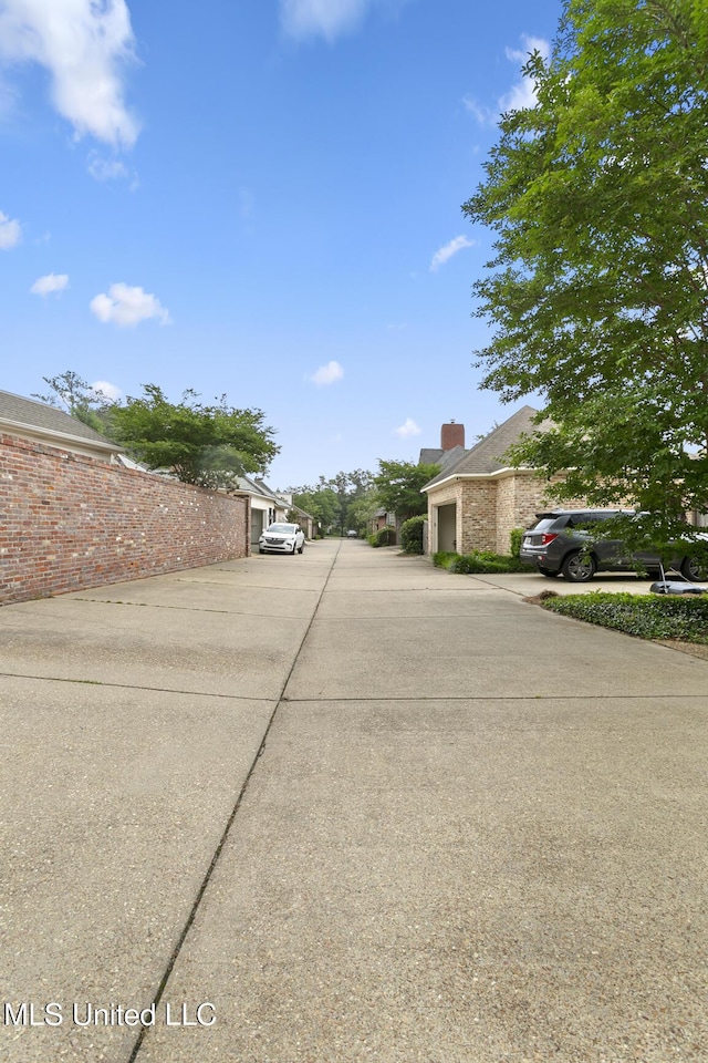 view of street