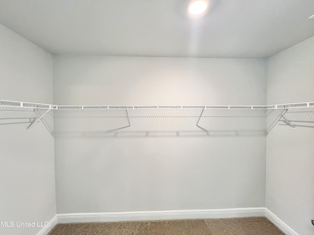 15693 Perdido Dr, Gulfport, MS 39503 - spacious closet featuring carpet flooring