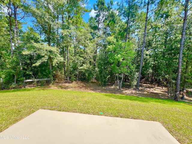15693 Perdido Dr, Gulfport, MS 39503 - view of yard with a patio