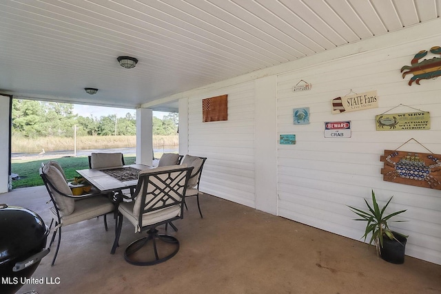11162 New York St, Bay Saint Louis, MS 39520 - view of patio / terrace featuring outdoor dining space