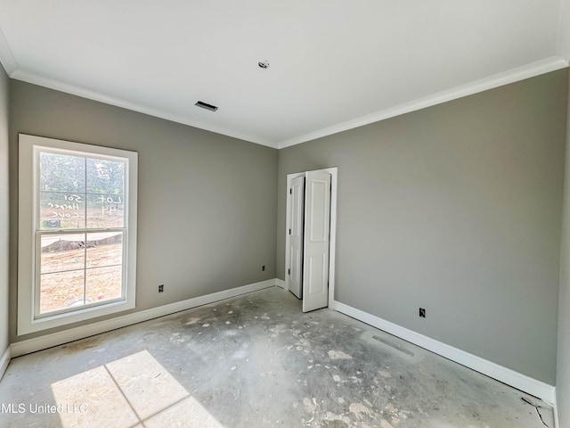 501 Harper Cv, Flowood, MS 39232 - unfurnished bedroom featuring crown molding and baseboards