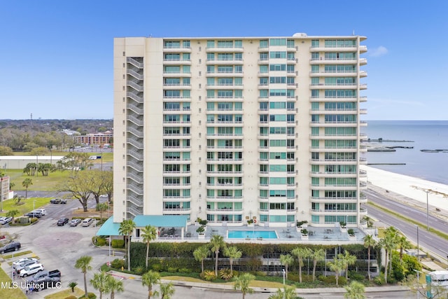2060 Beach Blvd Unit 102, Biloxi, MS 39531 - view of apartment building / complex featuring a water view