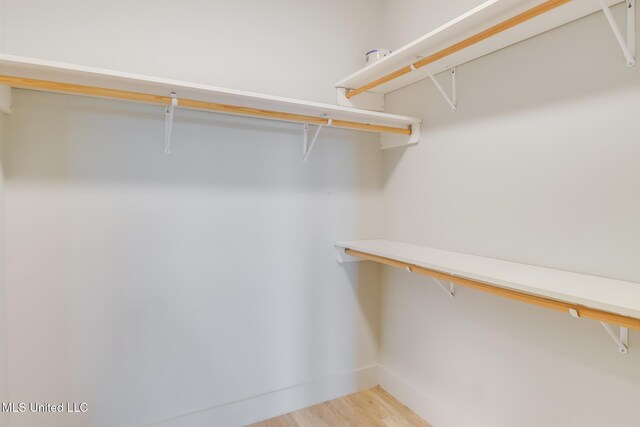 2501 Bienville Blvd Unit 334, Ocean Springs, MS 39564 - walk in closet featuring light wood-style flooring