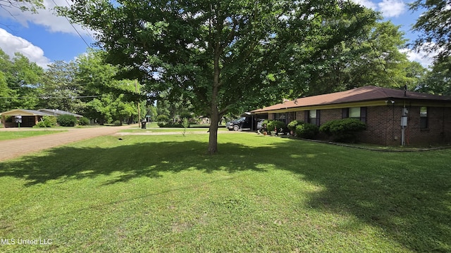 308 Walnut St, Benoit, MS 38725 - view of grassy yard