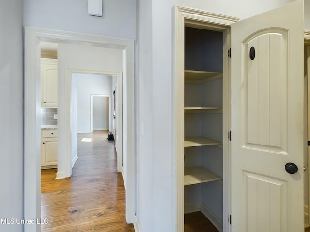 view of closet