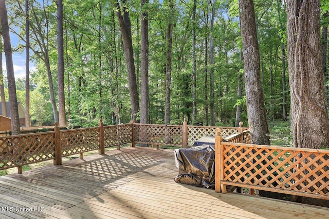 view of deck