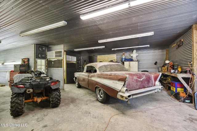 19639 Laterre Dr, Kiln, MS 39556 - garage with a workshop area