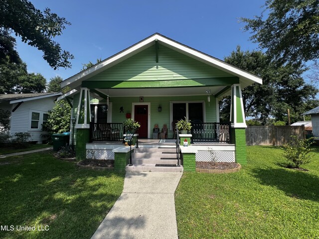 914 39th Ave, Gulfport, MS 39501 - view of front of property featuring a porch
