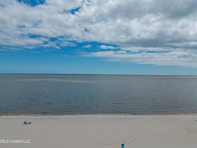 water view with a beach view