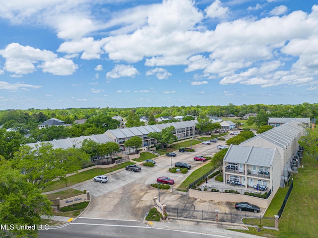 drone / aerial view
