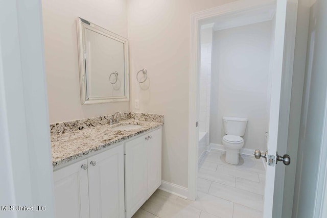 132 Freeland Ln, Clinton, MS 39056 - bathroom featuring vanity and tile patterned floors