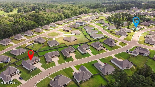 132 Freeland Ln, Clinton, MS 39056 - aerial view of property's location featuring nearby suburban area