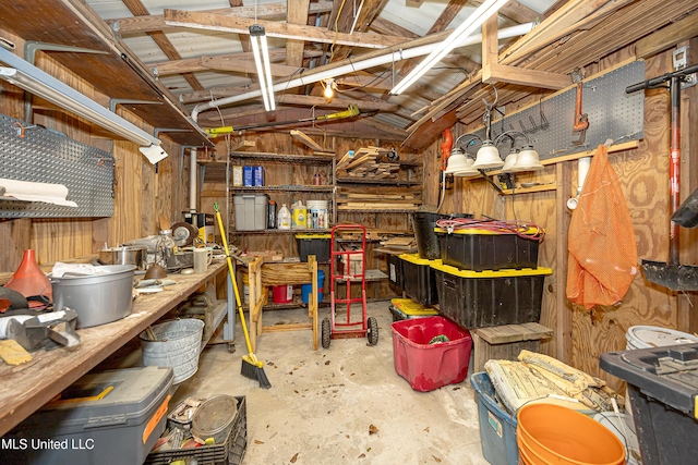 view of storage