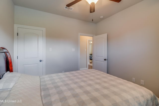 3936 David Ln, Diberville, MS 39540 - bedroom with ceiling fan