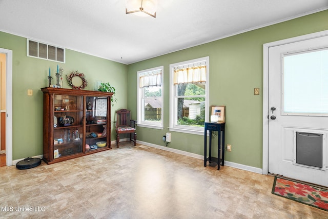 530 Oakhurst Dr, Hernando, MS 38632 - entryway with crown molding and baseboards