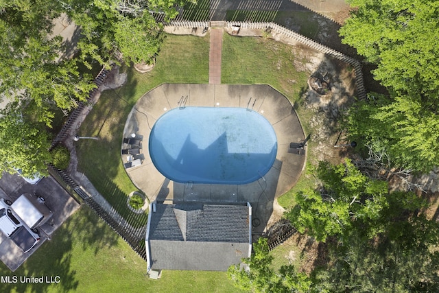 drone / aerial view