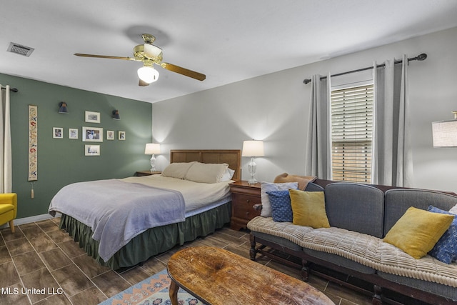 7012 Copper Cv, Ridgeland, MS 39157 - bedroom with wood tiled floors and ceiling fan