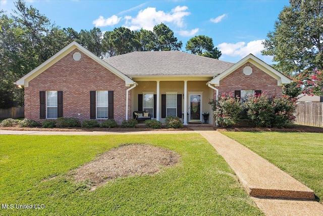 205 Stonebriar Ln, Brandon, MS 39042 - view of front of home featuring brick siding