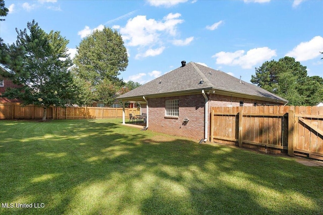 205 Stonebriar Ln, Brandon, MS 39042 - view of fenced backyard