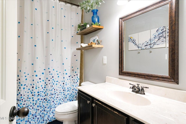 6865 Payne Ln, Olive Branch, MS 38654 - bathroom with vanity and a shower with shower curtain
