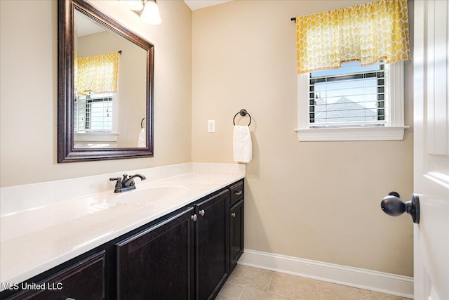 6865 Payne Ln, Olive Branch, MS 38654 - bathroom with vanity and healthy amount of natural light
