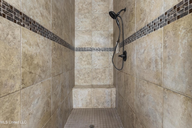 14463 Aerie Rd, Gulfport, MS 39503 - bathroom view of a tile shower