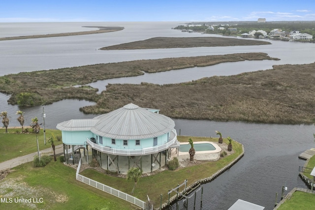 141 Janelle Dr, Bay Saint Louis, MS 39520 - view of subject property with a large body of water