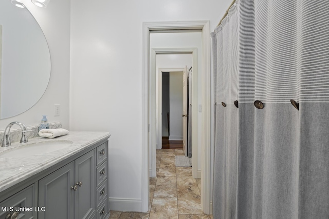 130 Pine Lake Cv, Flora, MS 39071 - full bathroom with baseboards and vanity