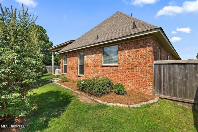 102 Hampton Chase, Madison, MS 39110 - view of side of home featuring brick siding and a shingled roof