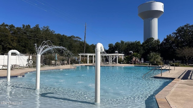 2252 Beach Dr Unit 701, Gulfport, MS 39507 - community pool with a patio area