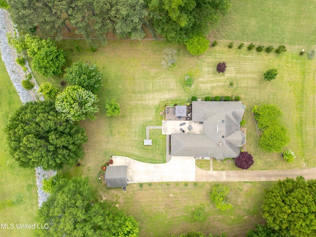 view of subject property