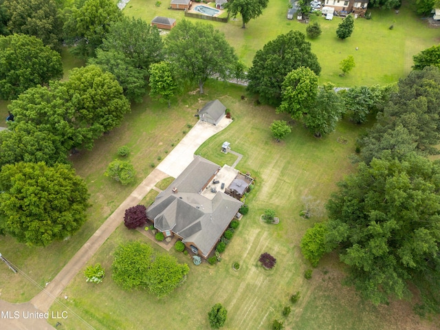 drone / aerial view
