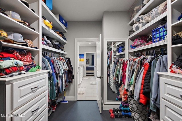 view of spacious closet