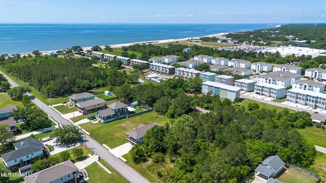 209 White Harbor Rd, Long Beach, MS 39560 - drone / aerial view featuring a water view