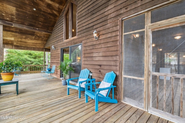 112 Dogwood Ln, Pass Christian, MS 39571 - view of deck