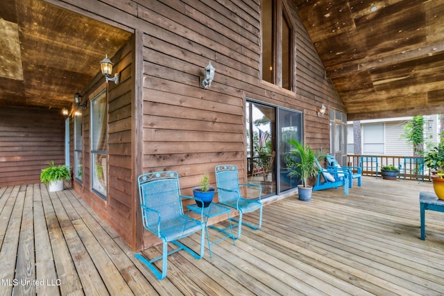 112 Dogwood Ln, Pass Christian, MS 39571 - view of wooden terrace
