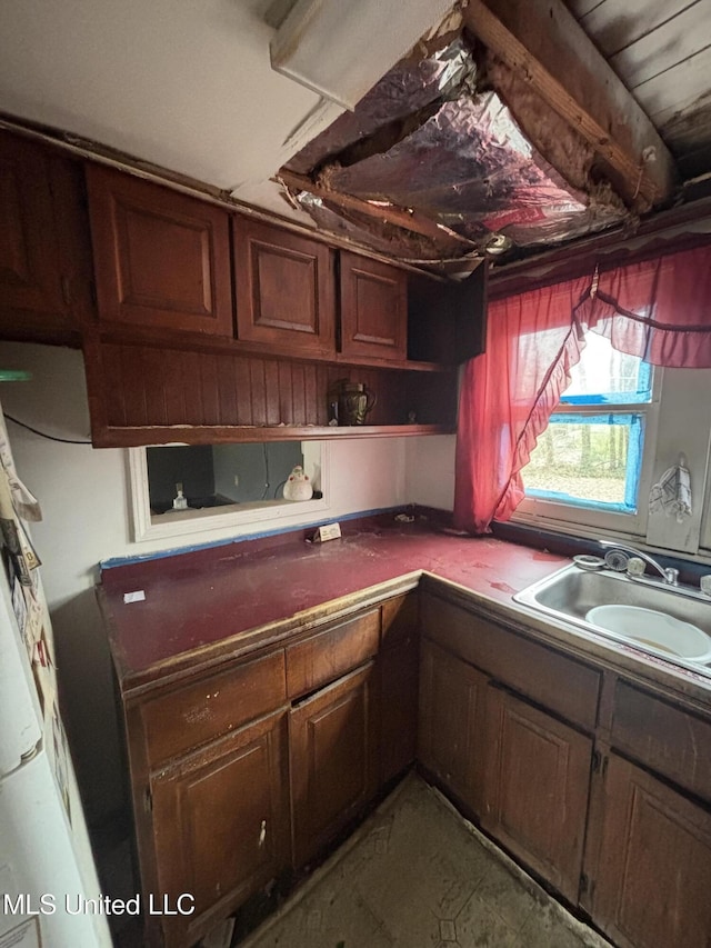 kitchen with a sink