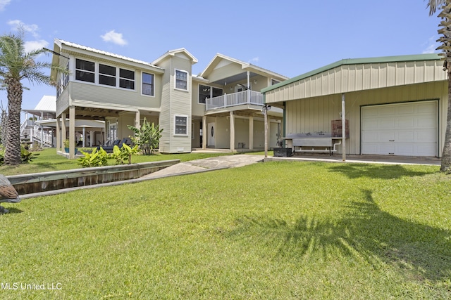 855 Dove Blvd, Bay Saint Louis, MS 39520 - back of house with a yard