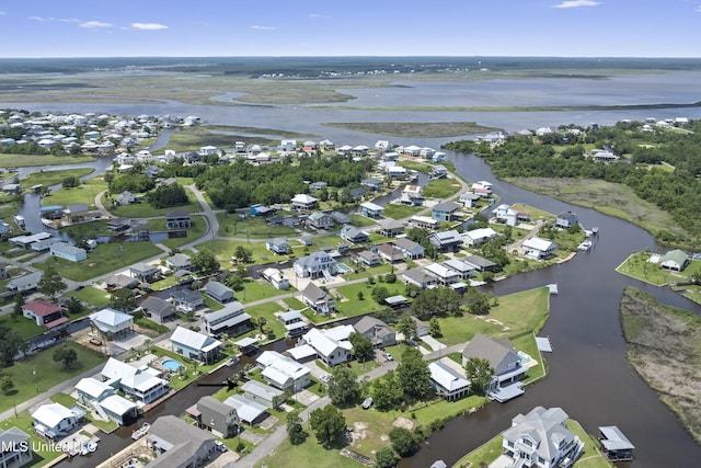 855 Dove Blvd, Bay Saint Louis, MS 39520 - aerial overview of property's location with nearby suburban area