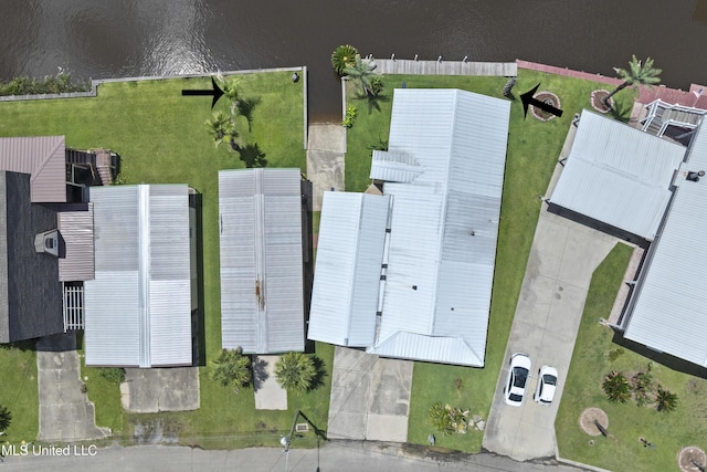 855 Dove Blvd, Bay Saint Louis, MS 39520 - drone / aerial view of a nearby body of water