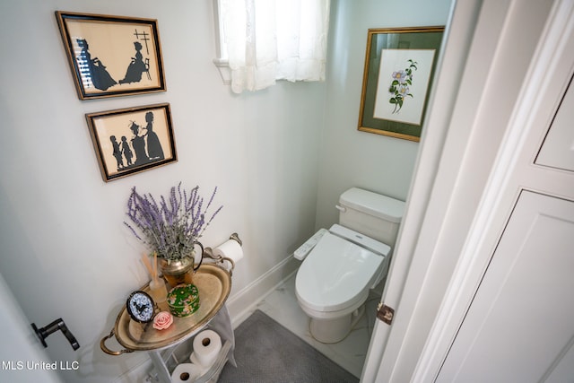 bathroom with toilet