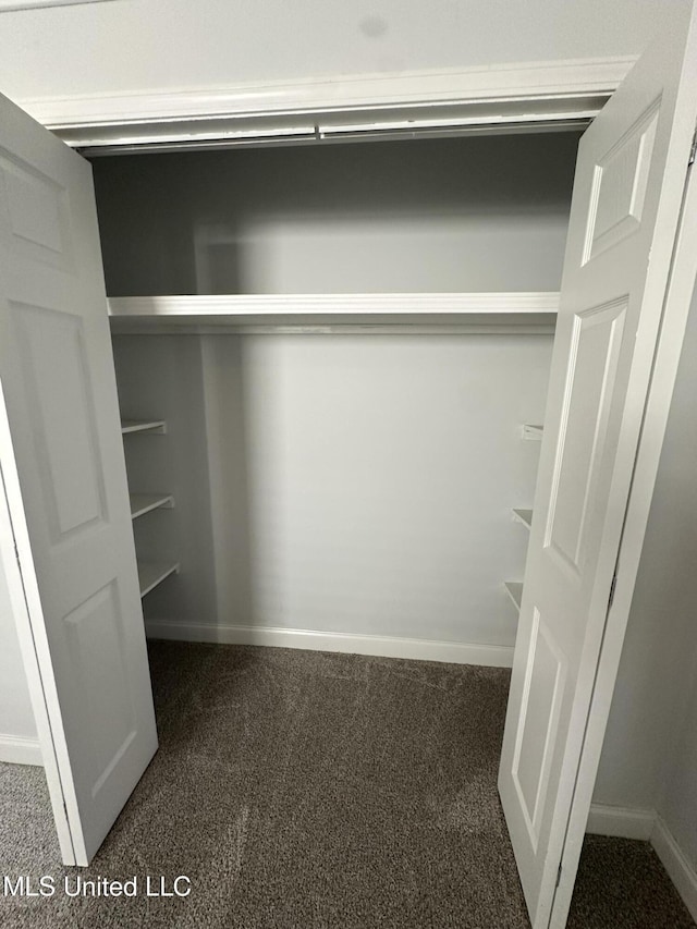 view of closet