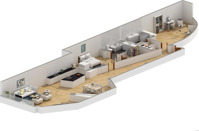 701 N 15th St Unit 504W, Saint Louis, MO 63103 - property floor plan