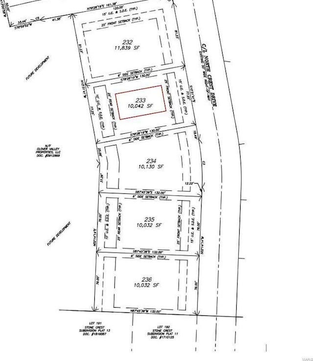233 N Crest Dr, Washington, MO 63090